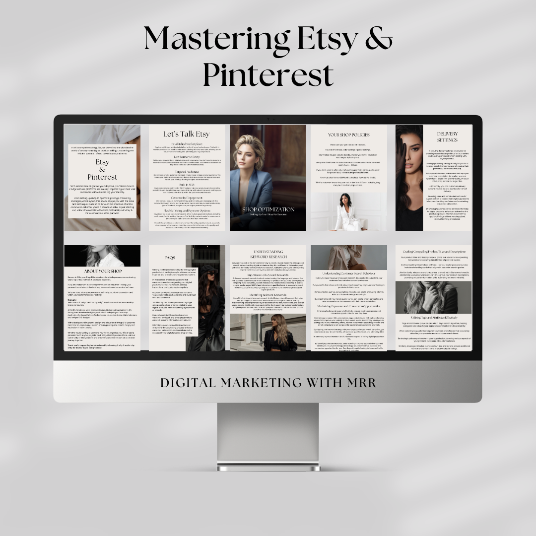 Mastering Etsy & Pinterest