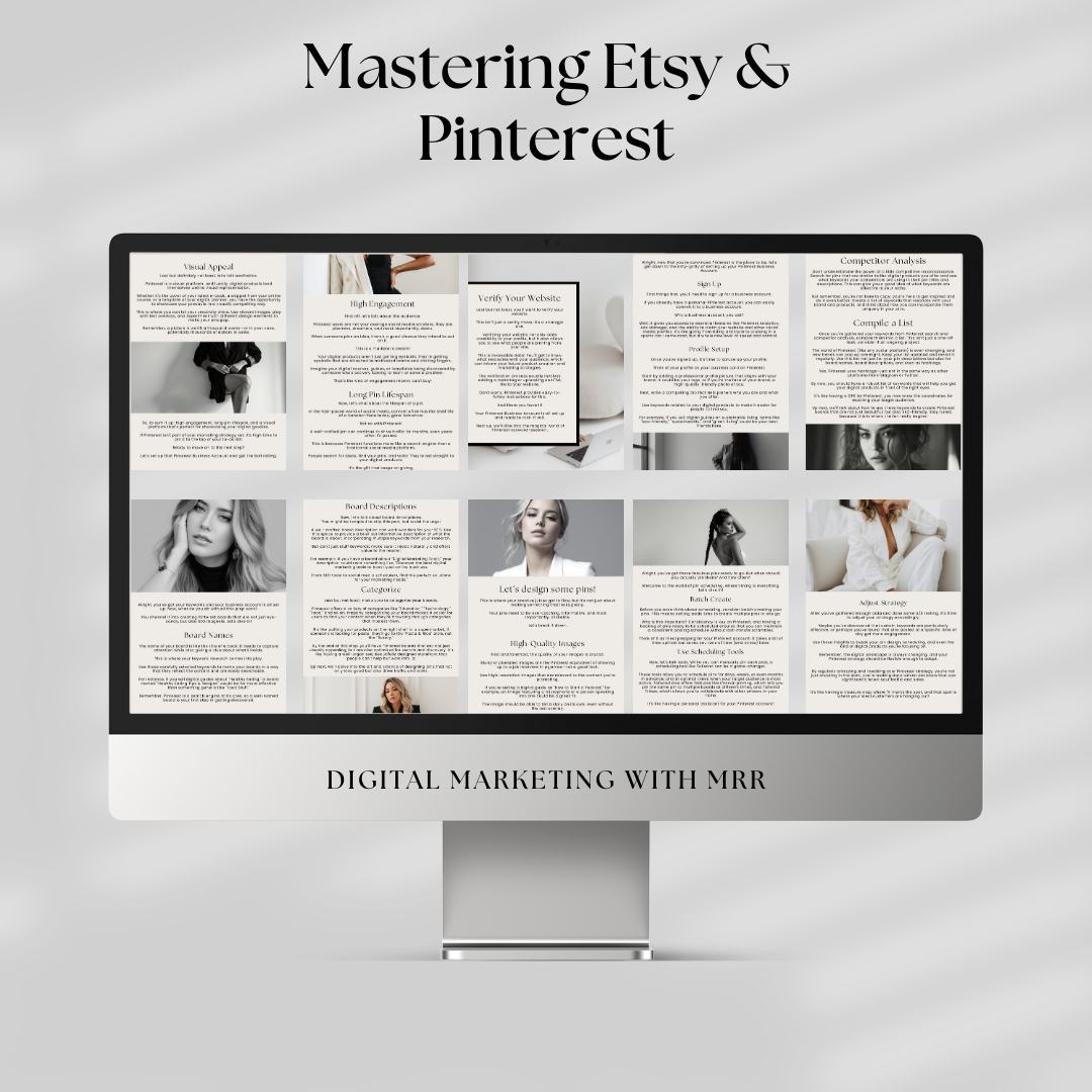 Mastering Etsy & Pinterest