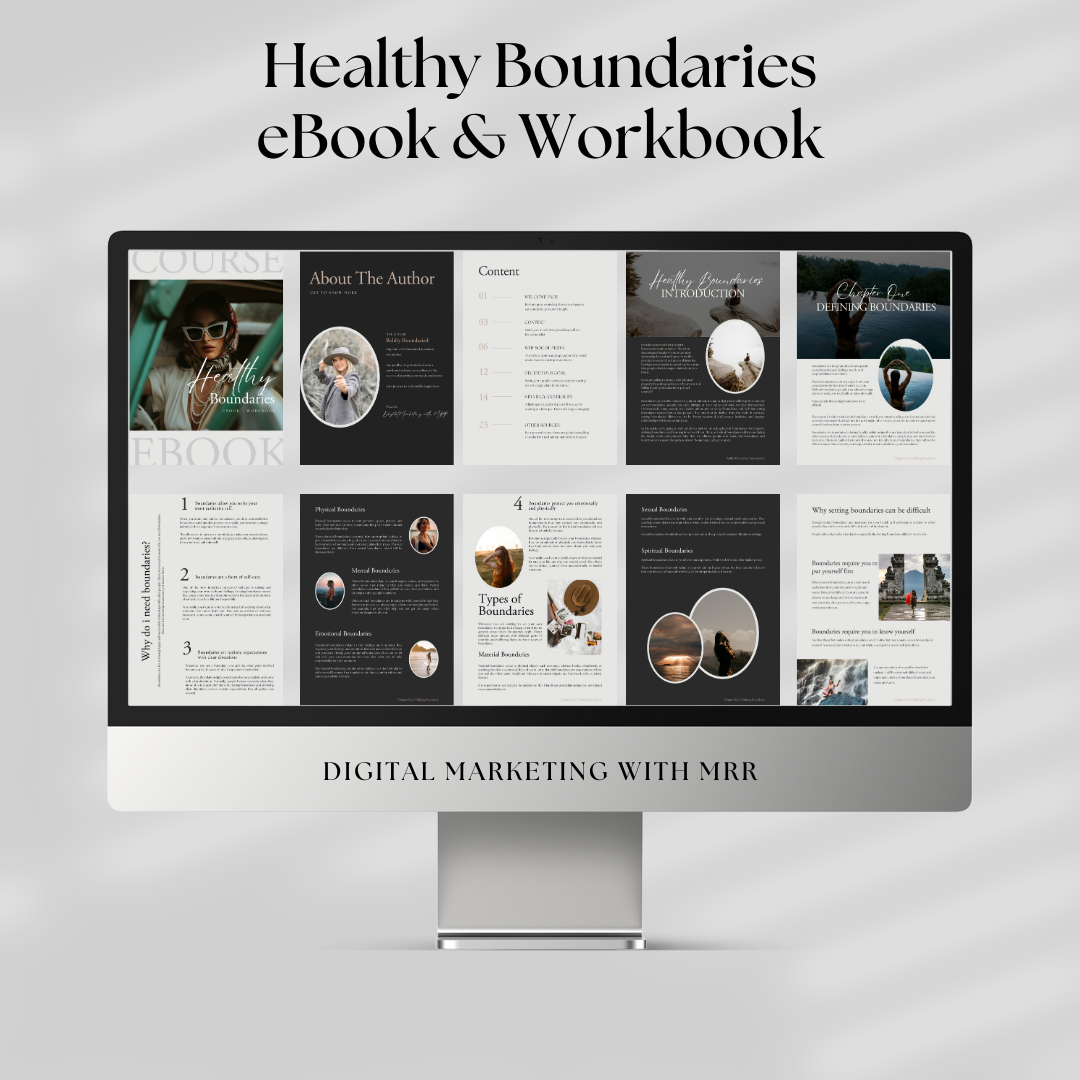 Healthy Boundaries eBook & Workbook
