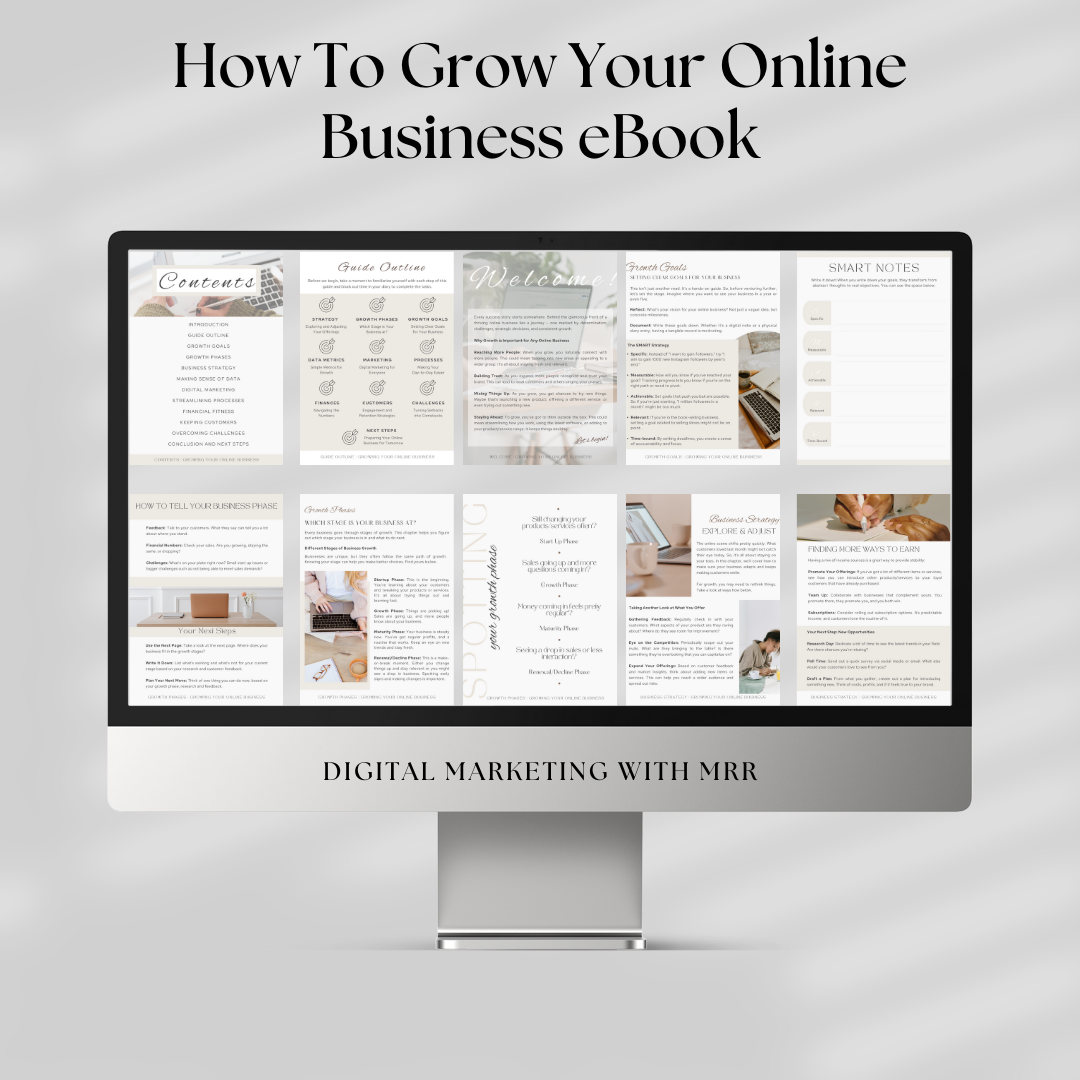 How To Grow Your Online Business eBook