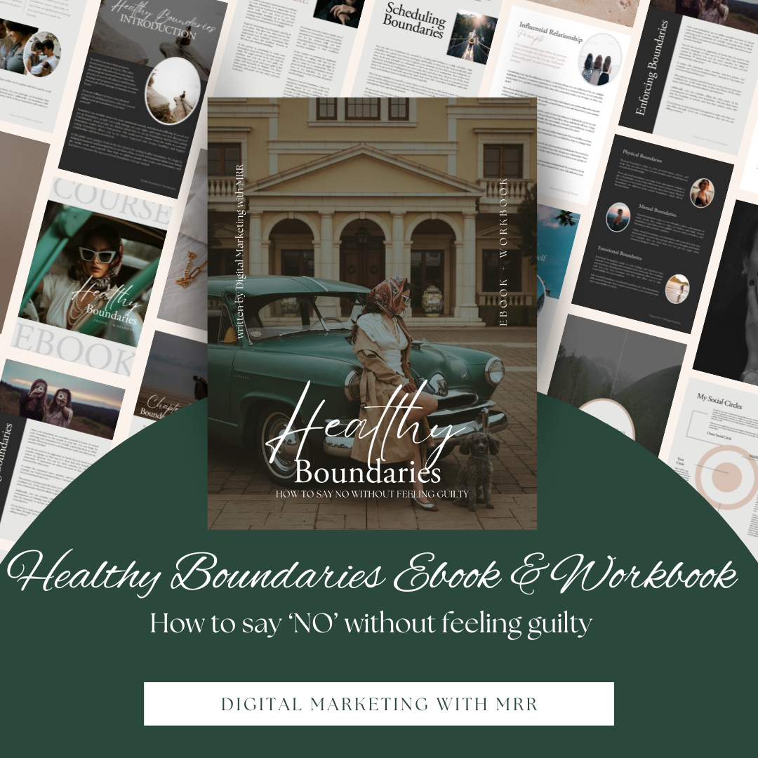 Healthy Boundaries eBook & Workbook
