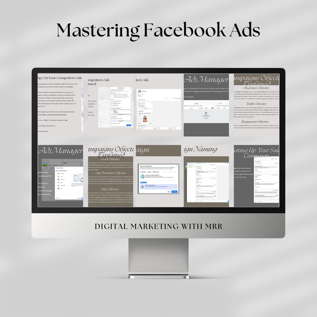 Mastering Facebook Ads