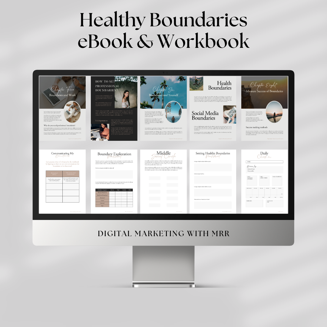 Healthy Boundaries eBook & Workbook