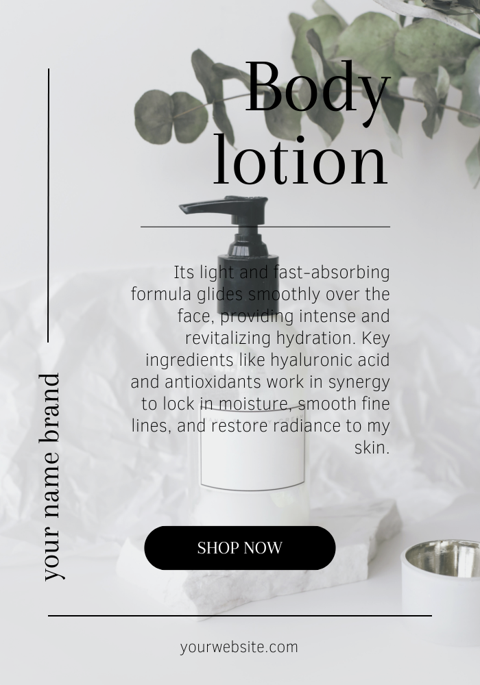 Skincare Email Marketing Template