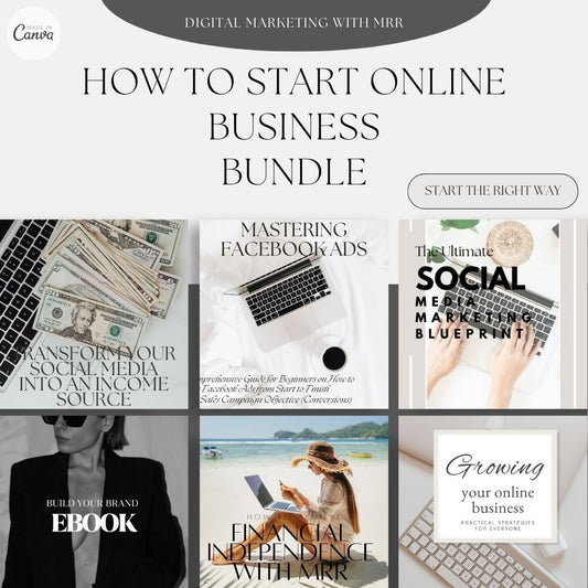 How To Start Online Business Starter Bundle